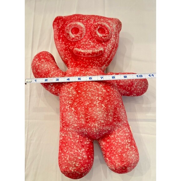 Sour Patch x It's Sugar by Iscream Pink Gummy Candy Plush Stuffed Toy 16in P11 - Picture 4 of 4